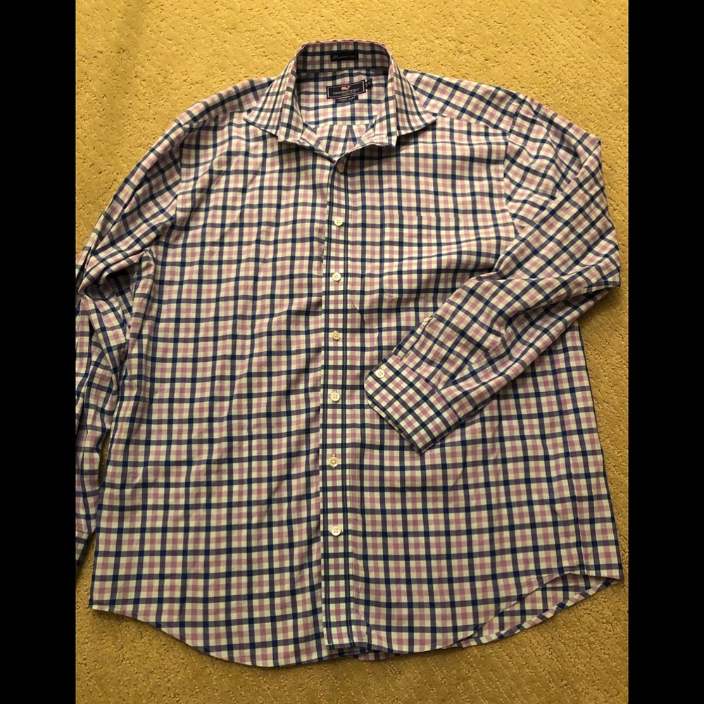 Vineyard Vines Cooper button down, size L
